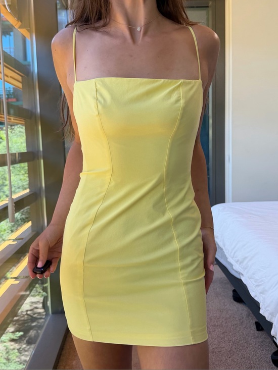 Mistress Rocks Dresses & Skirts - Mistress Rocks Open Back Summer Limoncello Mini Dress